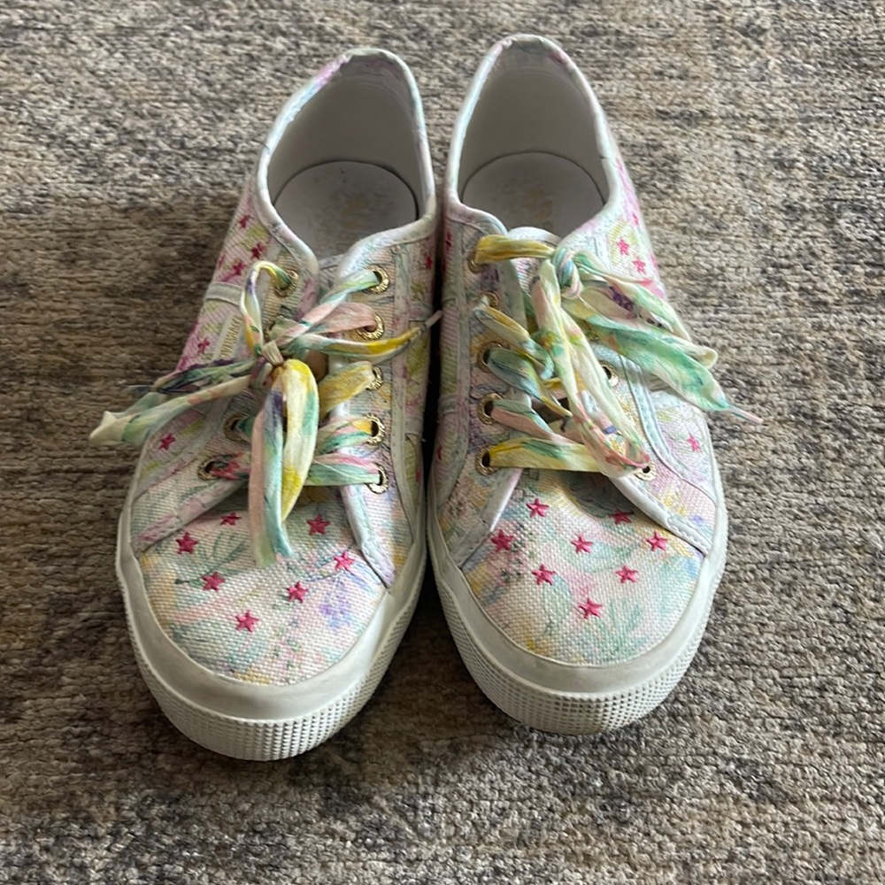 Love shack fancy by superfamily sneakers